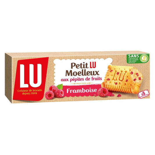 Gâteaux Moelleux à la Framboise Petit Lu Moelleux LU