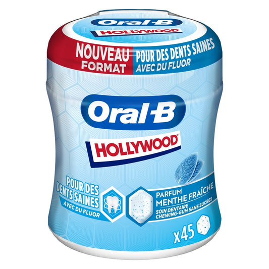 [ANTI-GASPILLAGE] Chewing-Gum à la Menthe Forte Oral-B HOLLYWOOD - Date de durabilité minimale : 23/02/2025