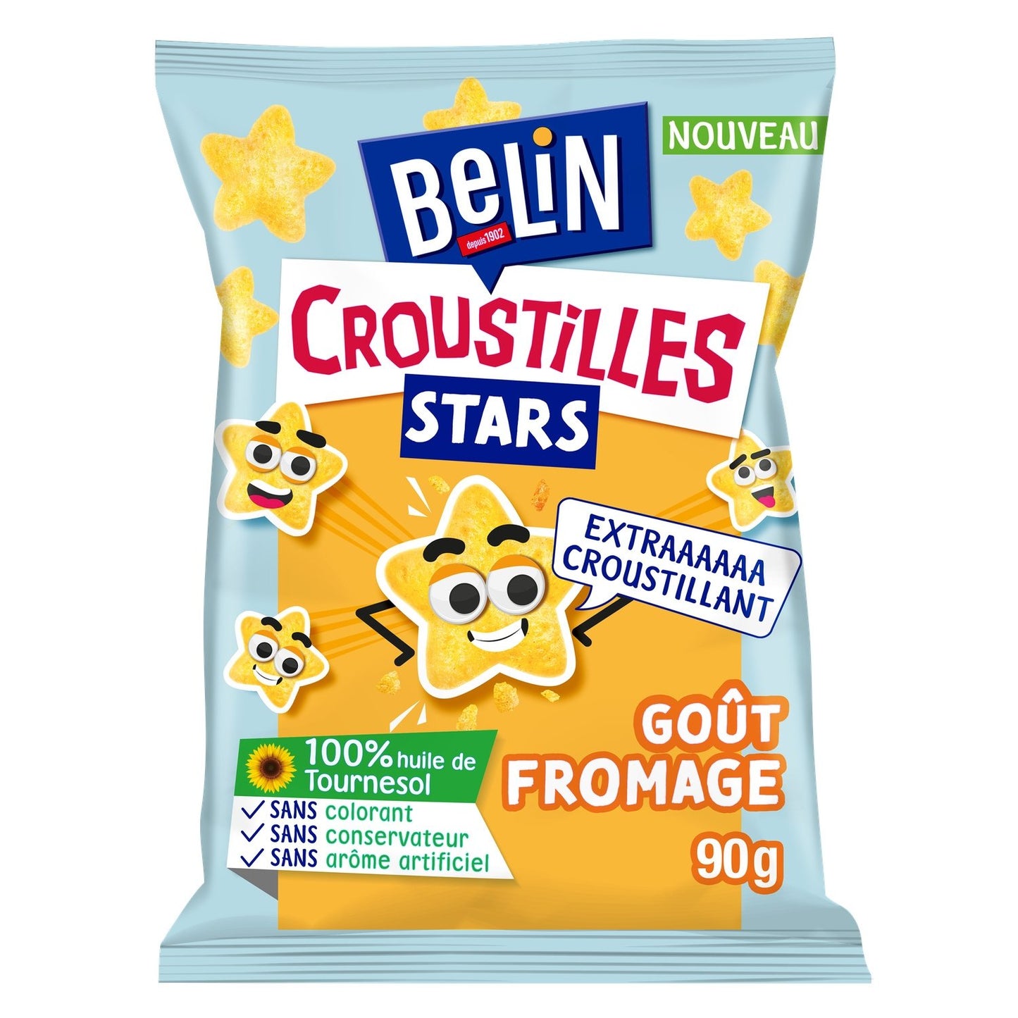 BELIN Stars Vorspeisenkekse mit Käsegeschmack