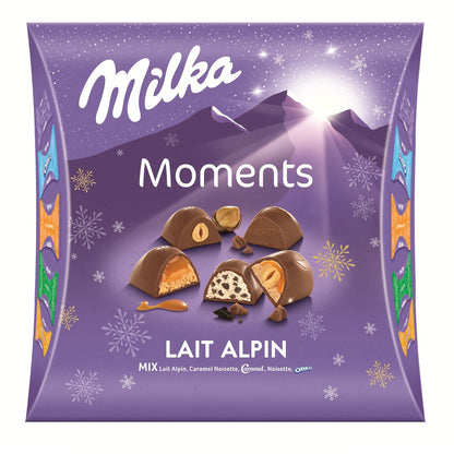 Assortiment de Chocolats au Lait Moments Lait Alpin MILKA