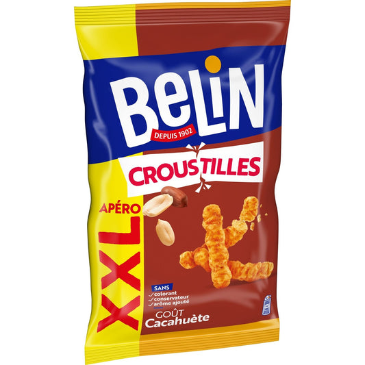 Biscuits Apéritifs Goût Cacahuètes Croustilles BELIN le sachet de 260 g