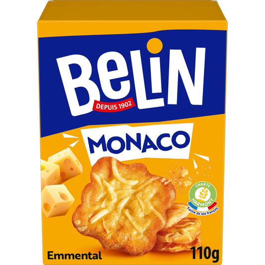 Crackers Emmental BELIN la boite de 110g