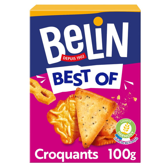 Crackers Croquants BELIN la boite de 100g
