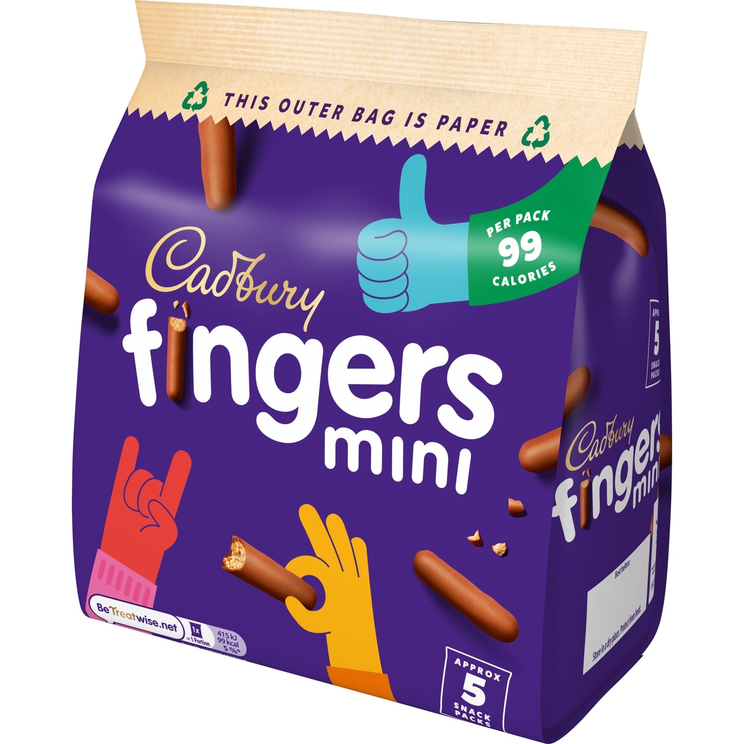 Fingers Mini CADBURY 