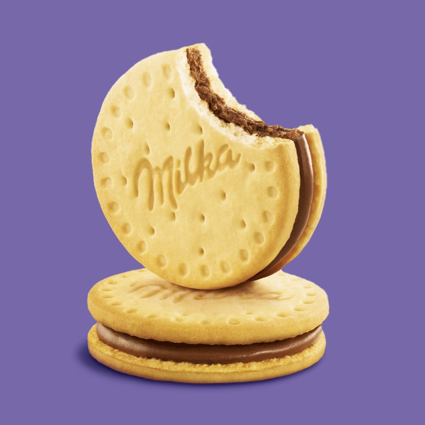 Milk Chocolate Filled Cookies Choco Pause MILKA