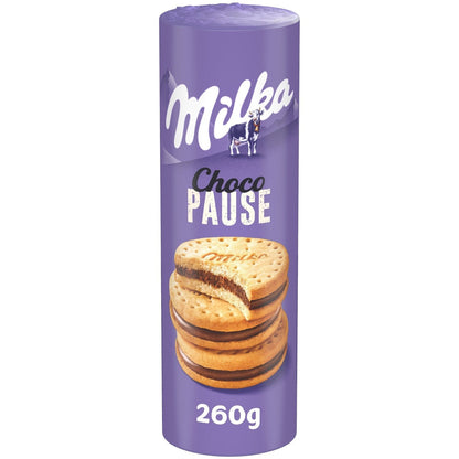 [ANTI-GASPILLAGE] Biscuits Fourrés au Chocolat au Lait Choco Pause MILKA - Date de durabilité minimale : 30/04/2025