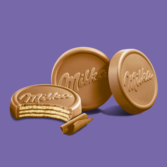 Biscuits Gaufrettes Enrobés au Chocolat au Lait Choco Suprême MILKA