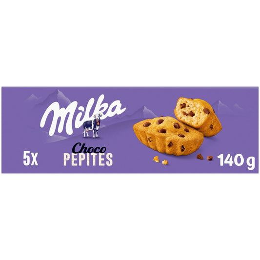 Soft Chocolate Chip Cakes Choco Chips MILKA