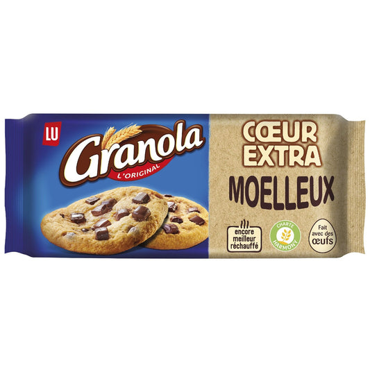 Extra weiche Schokoladen-Granola-Kekse LU
