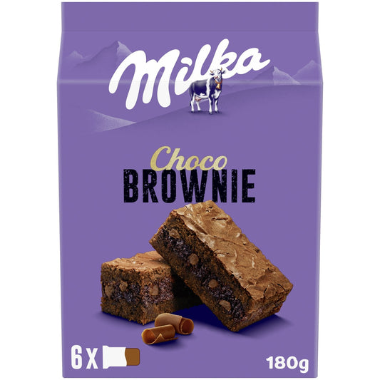 Gâteaux Brownie au Chocolat Choco Brownie MILKA