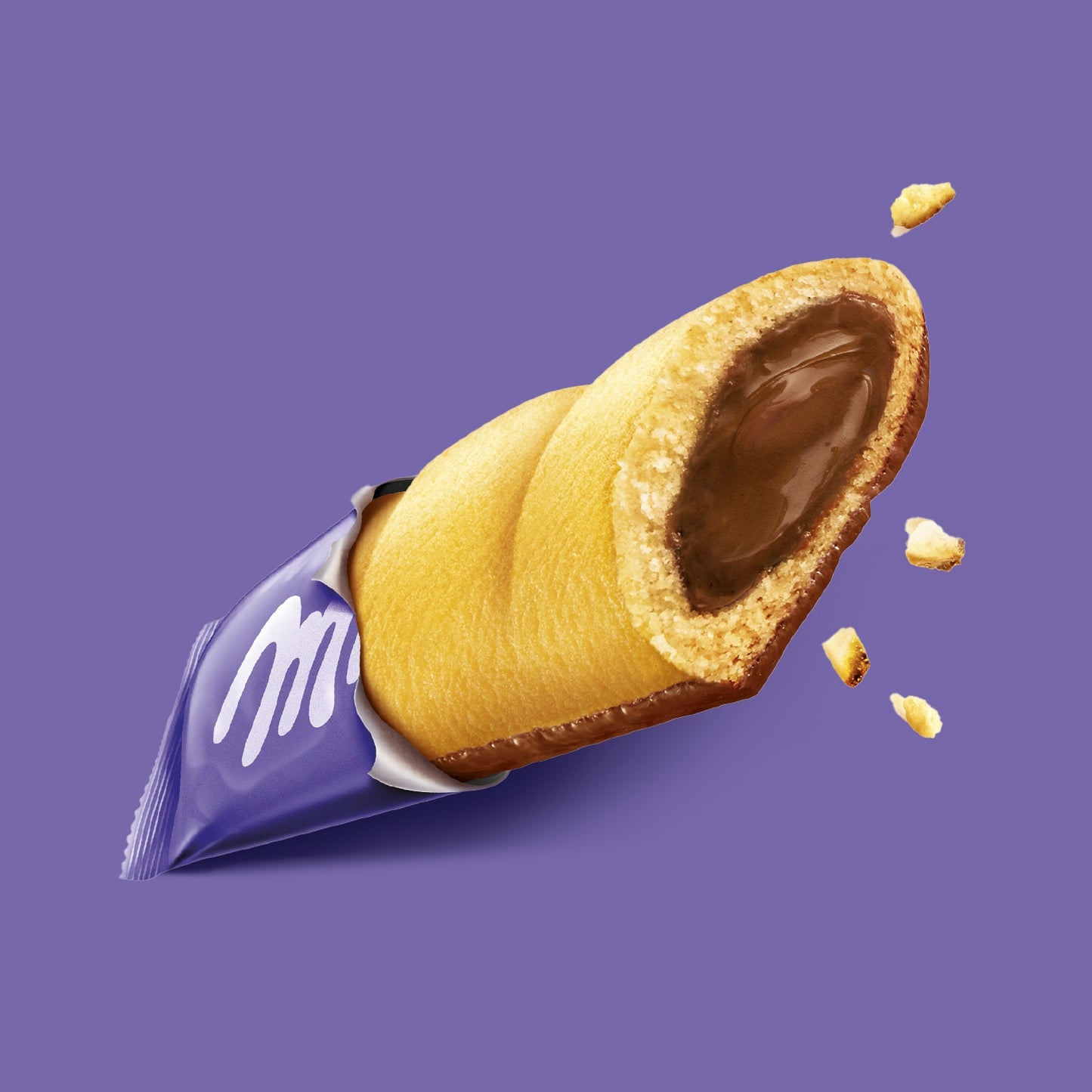 Milka Tender Break Milk Chocolate Filled Bar Cookies