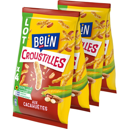 Biscuits Apéritifs aux Cacahuètes Croustilles BELIN