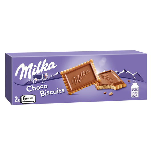 Biscuits Petit Beurre Nappés au Chocolat au Lait Choco Biscuits MILKA
