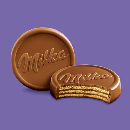Biscuits Gaufrettes Enrobés au Chocolat au Lait Choco Suprême MILKA