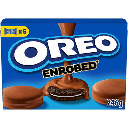 Biscuits Fourrés à la Vanille Enrobés au Chocolat au Lait Enrobed OREO