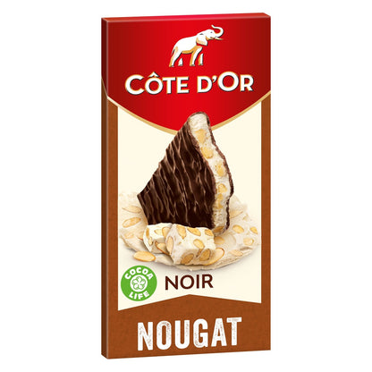 Tablette de Chocolat Noir Nougat COTE D'OR