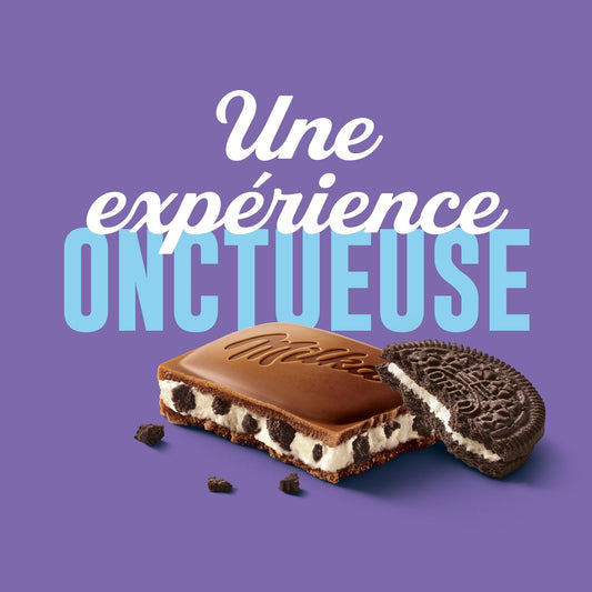 Tablette de Chocolat au Lait aux Éclats d'Oreo MILKA