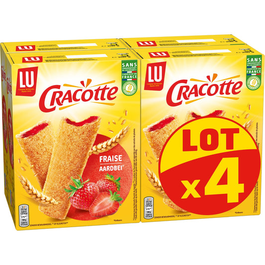 Cracotte Strawberry Stuffed Rusks LU