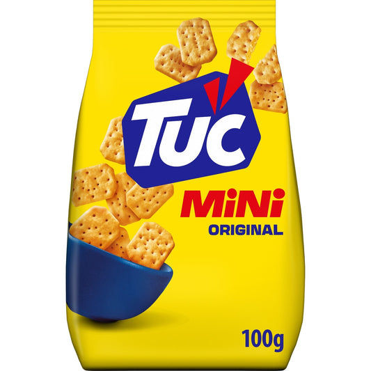 Biscuits Apéritifs Crackers Mini Original TUC le sachet de 100g