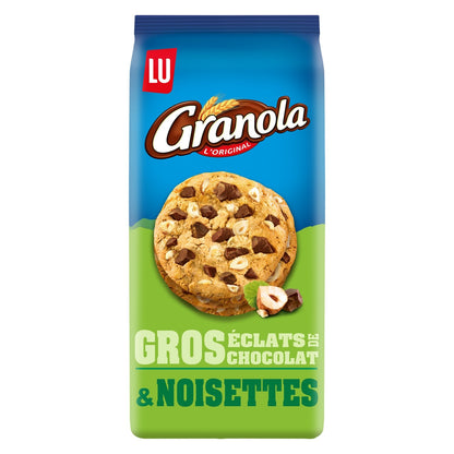 LU Large Chocolate Chip Cookies with Hazelnut Granola