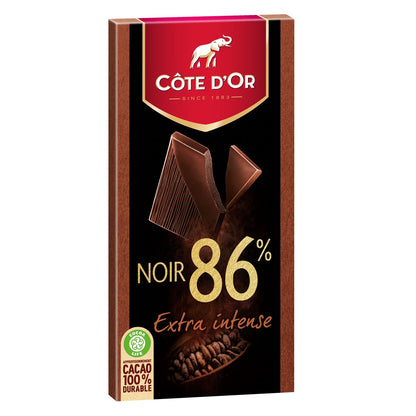Extra Intense Dark Chocolate Bar 86% COTE D'OR