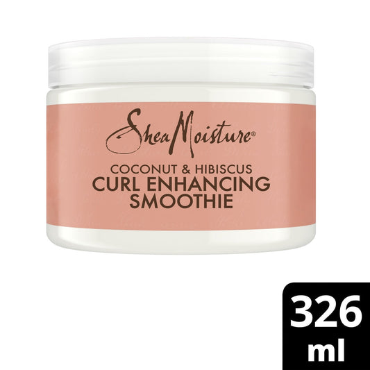 Shampoing Hydratant pour Cheveux épais et bouclés Noix de coco et Hibiscus SHEA MOISTURE 