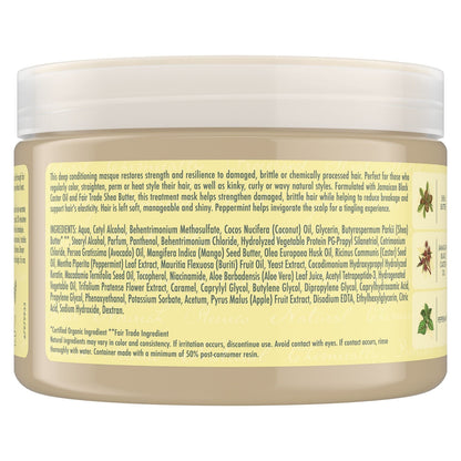 Masque Huile de Ricin Noir de Jamaïque Cheveux Bouclés SHEA MOISTURE 