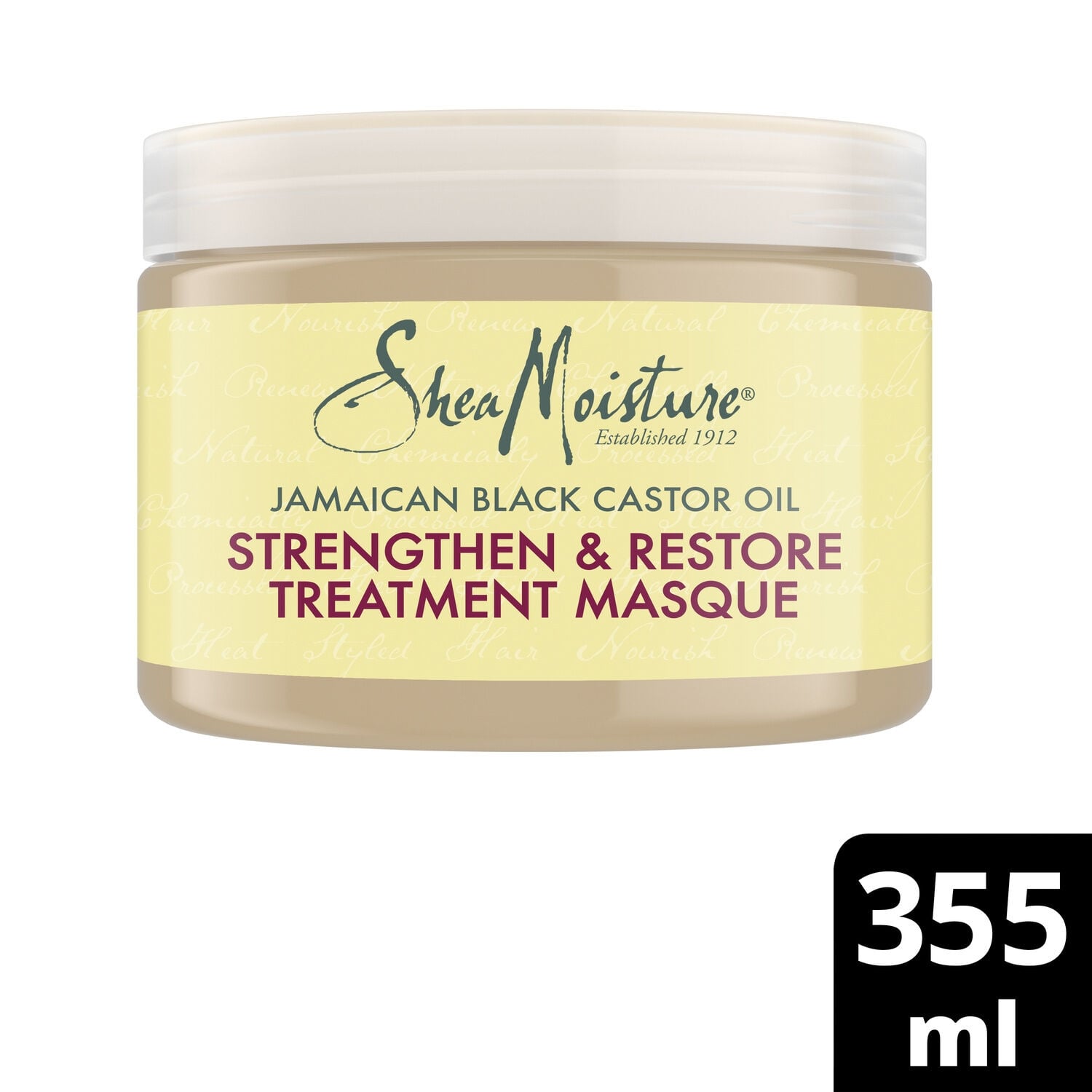 Masque Huile de Ricin Noir de Jamaïque Cheveux Bouclés SHEA MOISTURE 