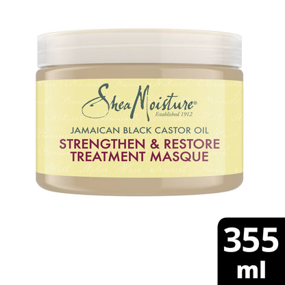 Masque Huile de Ricin Noir de Jamaïque Cheveux Bouclés SHEA MOISTURE 