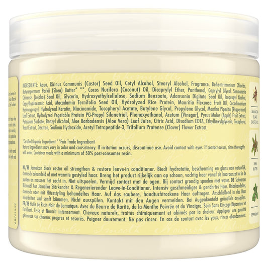 SHEA MOISTURE Jamaican Black Castor Oil Restructuring Detangling Hair Care