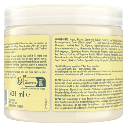 SHEA MOISTURE Jamaican Black Castor Oil Restrukturierende, entwirrende Haarpflege