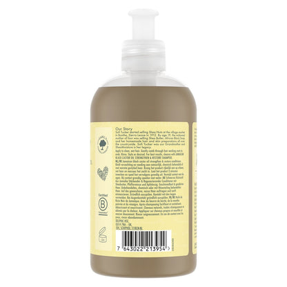 Après-Shampoing Fortifiant pour Cheveux traités Huile de ricin et Beurre de karité SHEA MOISTURE 