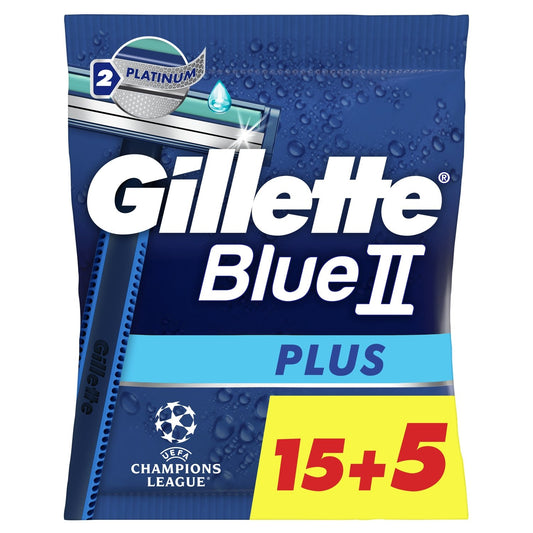 Gillette Blue II Plus Men's Disposable Razors