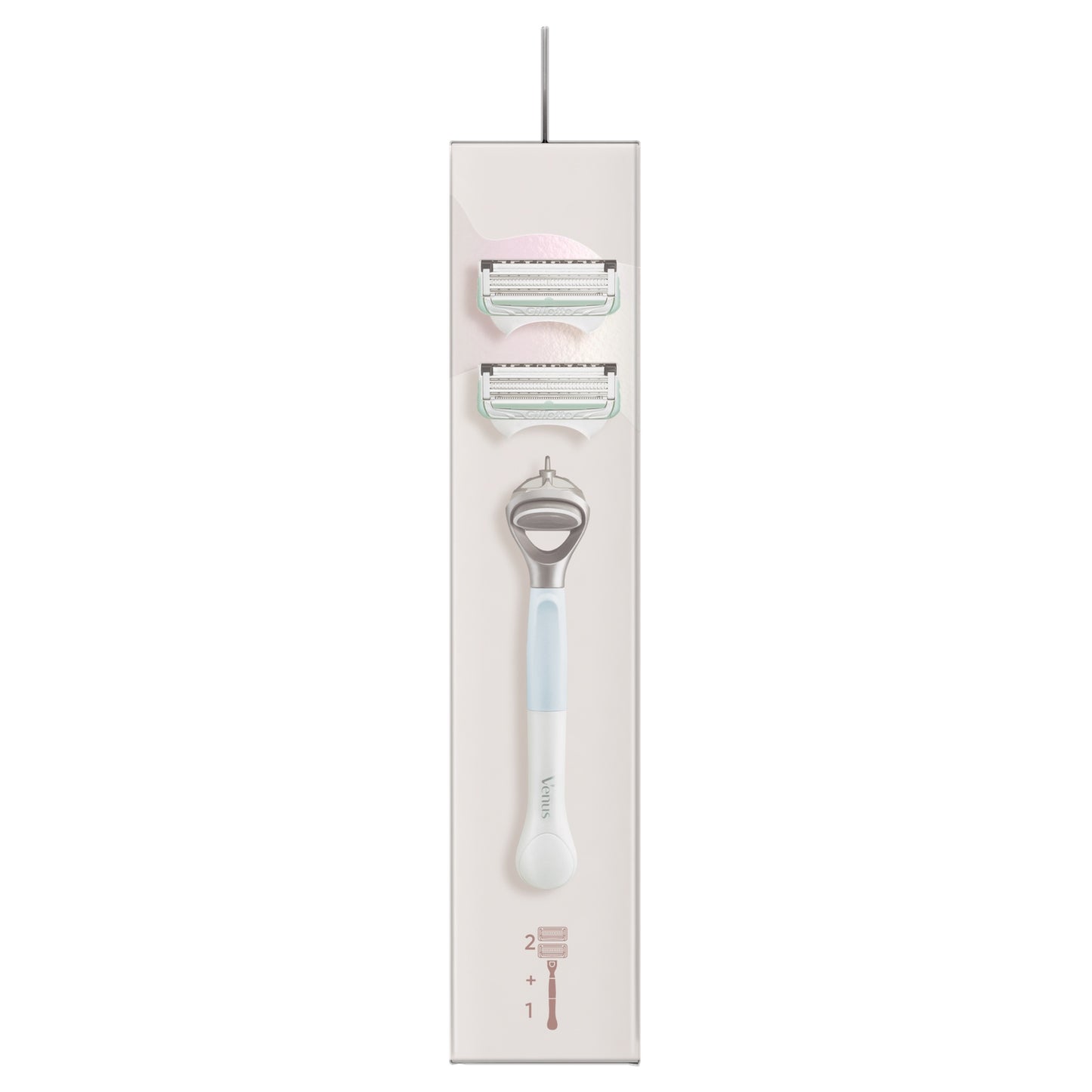 Women's Razor Protects Pubic Skin Venus GILLETTE