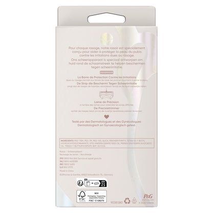Women's Razor Protects Pubic Skin Venus GILLETTE