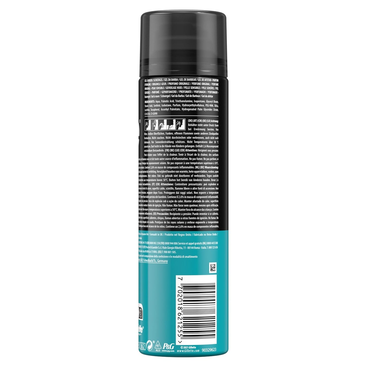Gillette Men's Sensitive Skin Shaving Gel