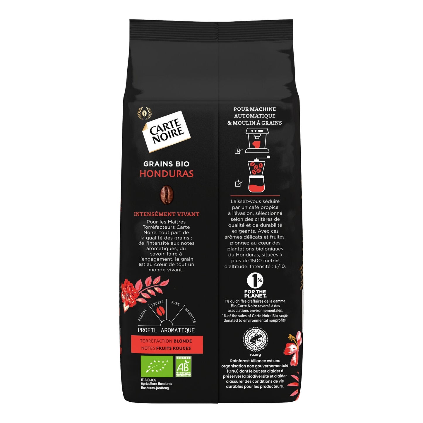 Organic Honduras Selection Coffee Beans BLACK CARD