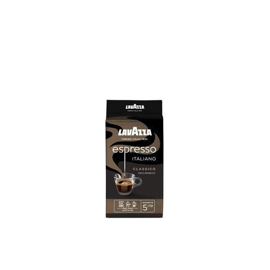 Café Moulu Espresso 100% Arabica LAVAZZA le paquet de 250g