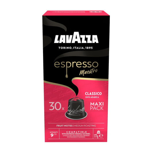 Café Capsules Compatibles Nespresso Espresso Maestro Classico N°9 LAVAZZA
