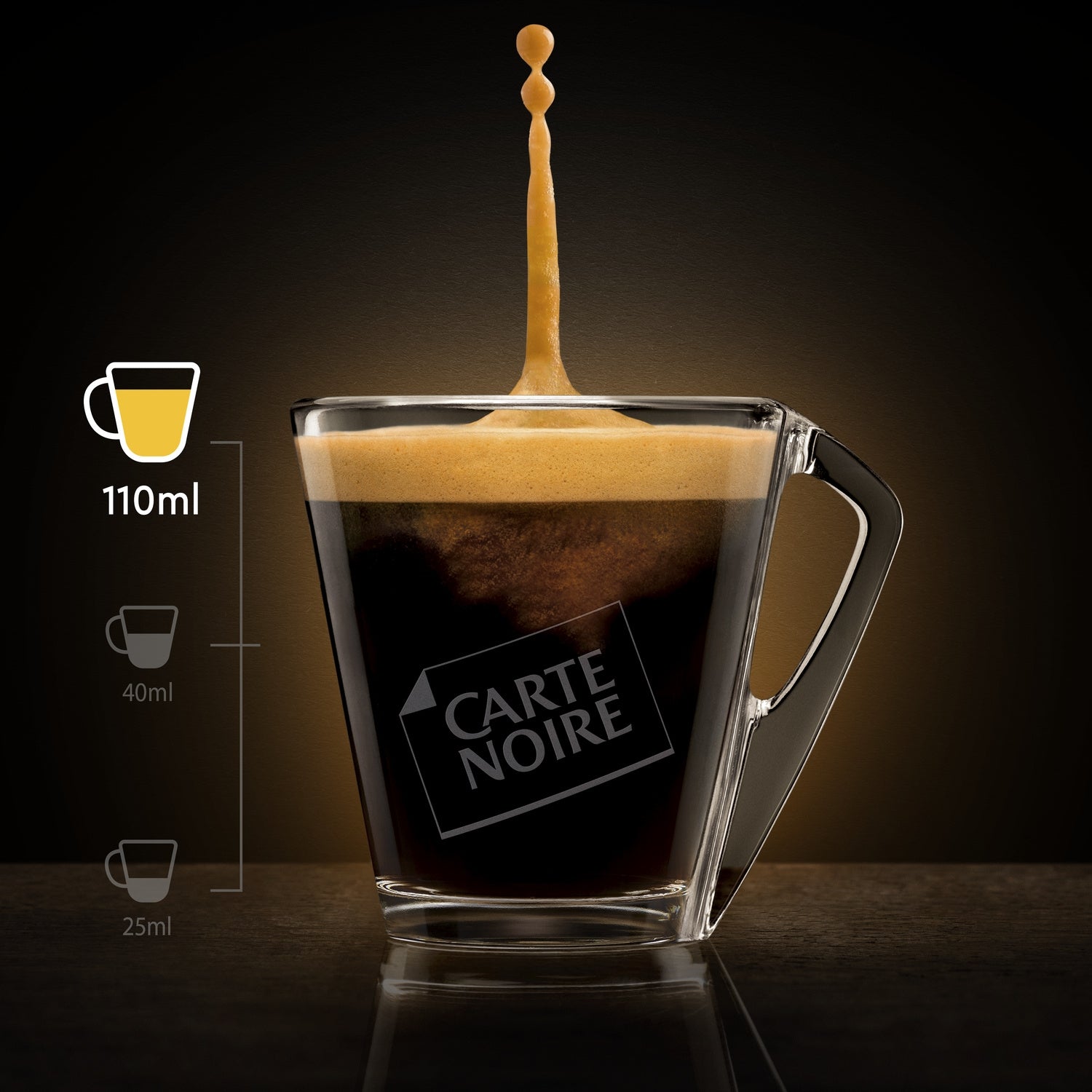 Café Capsules Lungo Classique Intensité 6 Compatible Nespresso CARTE NOIRE 