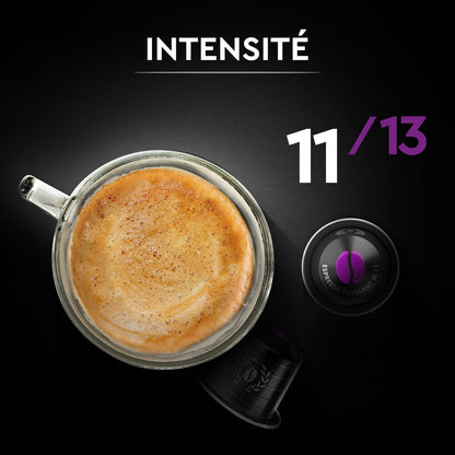 Café Capsules Espresso Intensité 11 Compatible Nespresso CARTE NOIRE