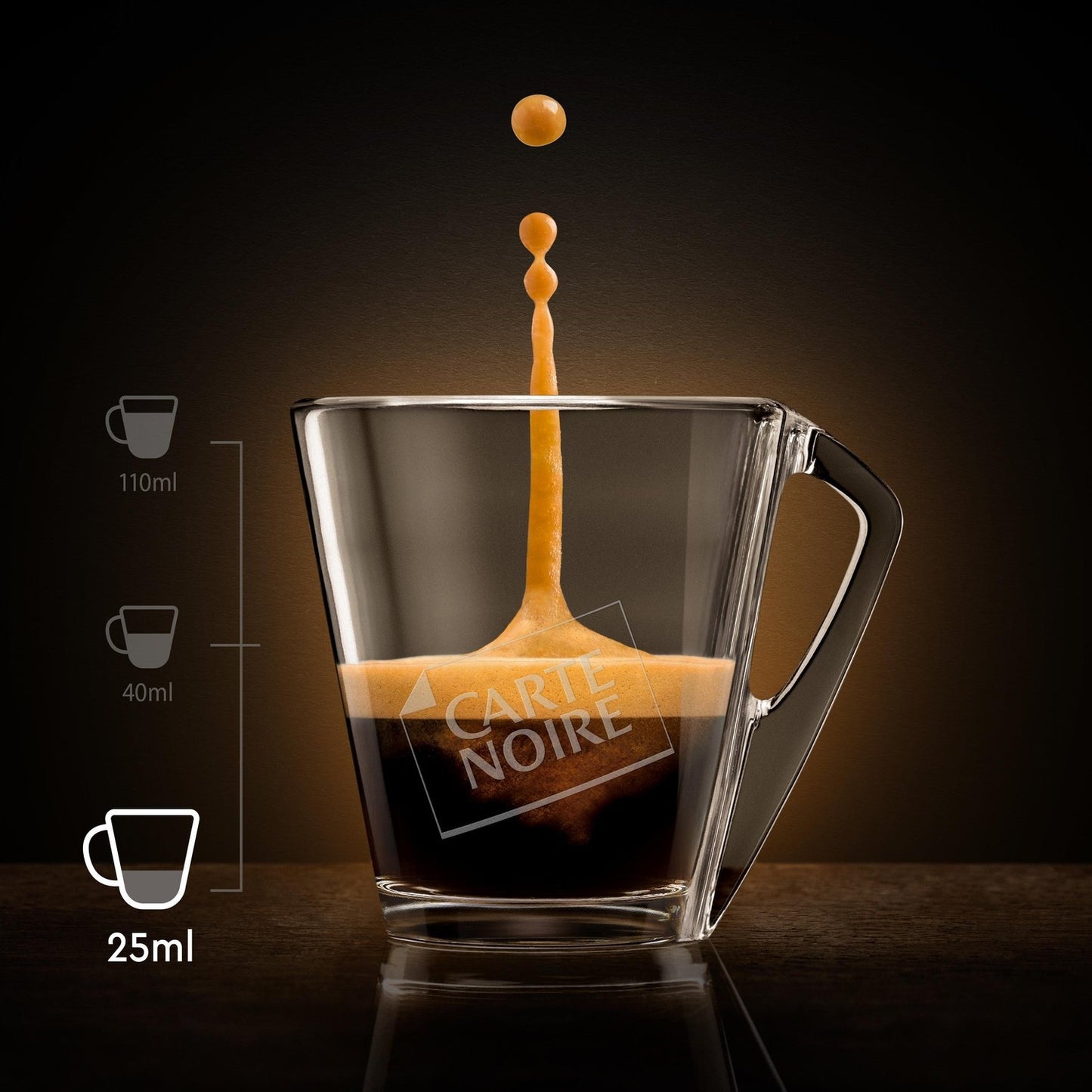 Café Capsules Ristretto Intensité 12 Compatible Nespresso CARTE NOIRE