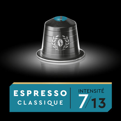 Kaffeekapseln kompatibel mit Nespresso Espresso °7 BLACK CARD