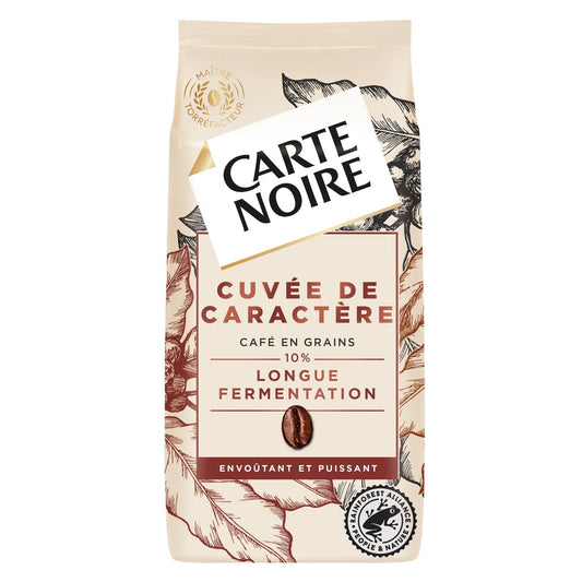 Café en Grains Cuvée de Caractère CARTE NOIRE le paquet de 500g
