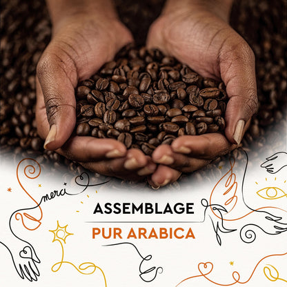 Café en Grains Pur Arabica CARTE NOIRE