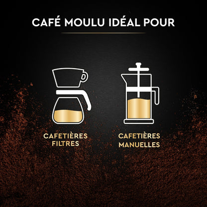 Café Moulu Intensité 7 100% Arabica Classique CARTE NOIRE