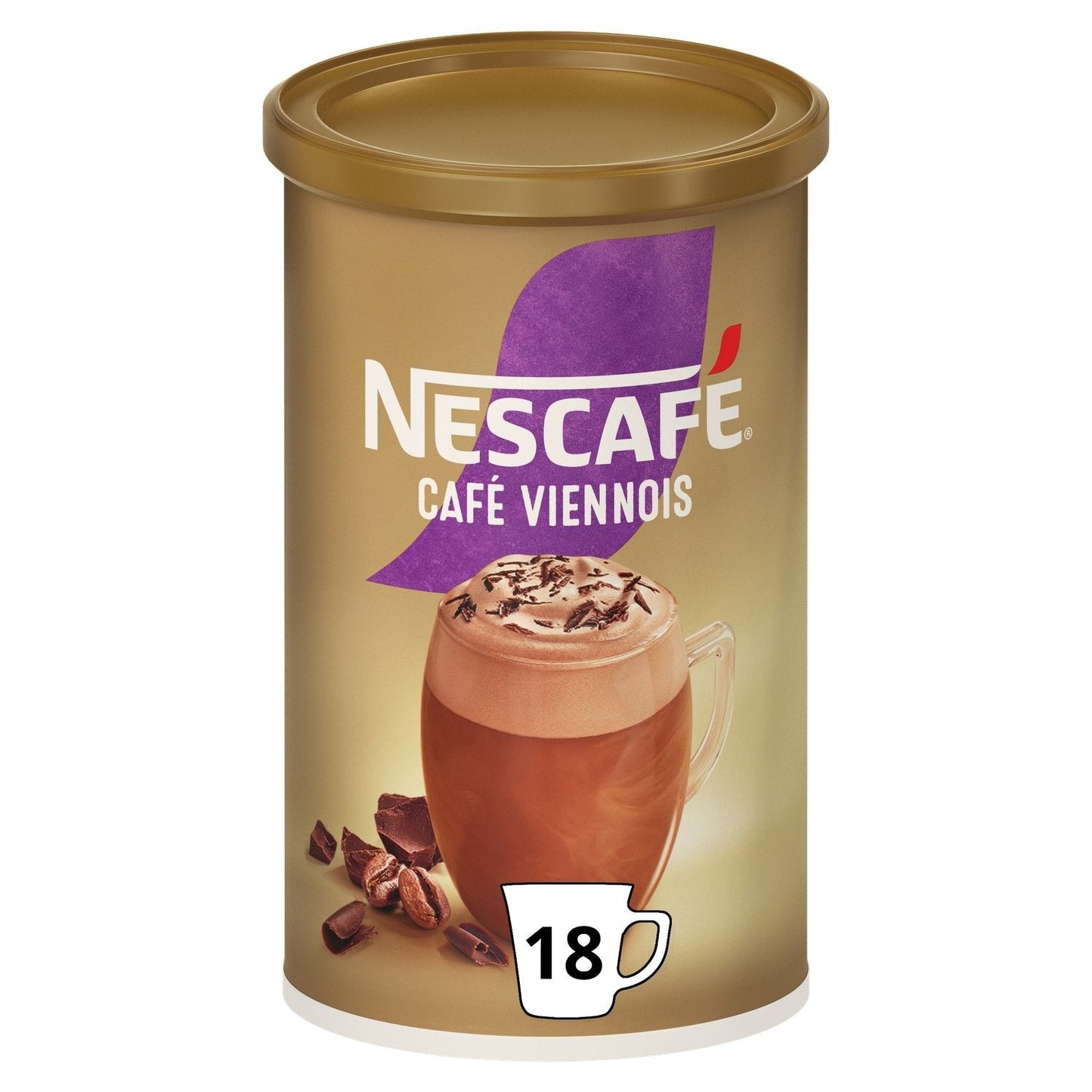 [ANTI-GASPILLAGE] Cappuccino Soluble Viennois NESCAFE - Date de durabilité minimale : 11/2025