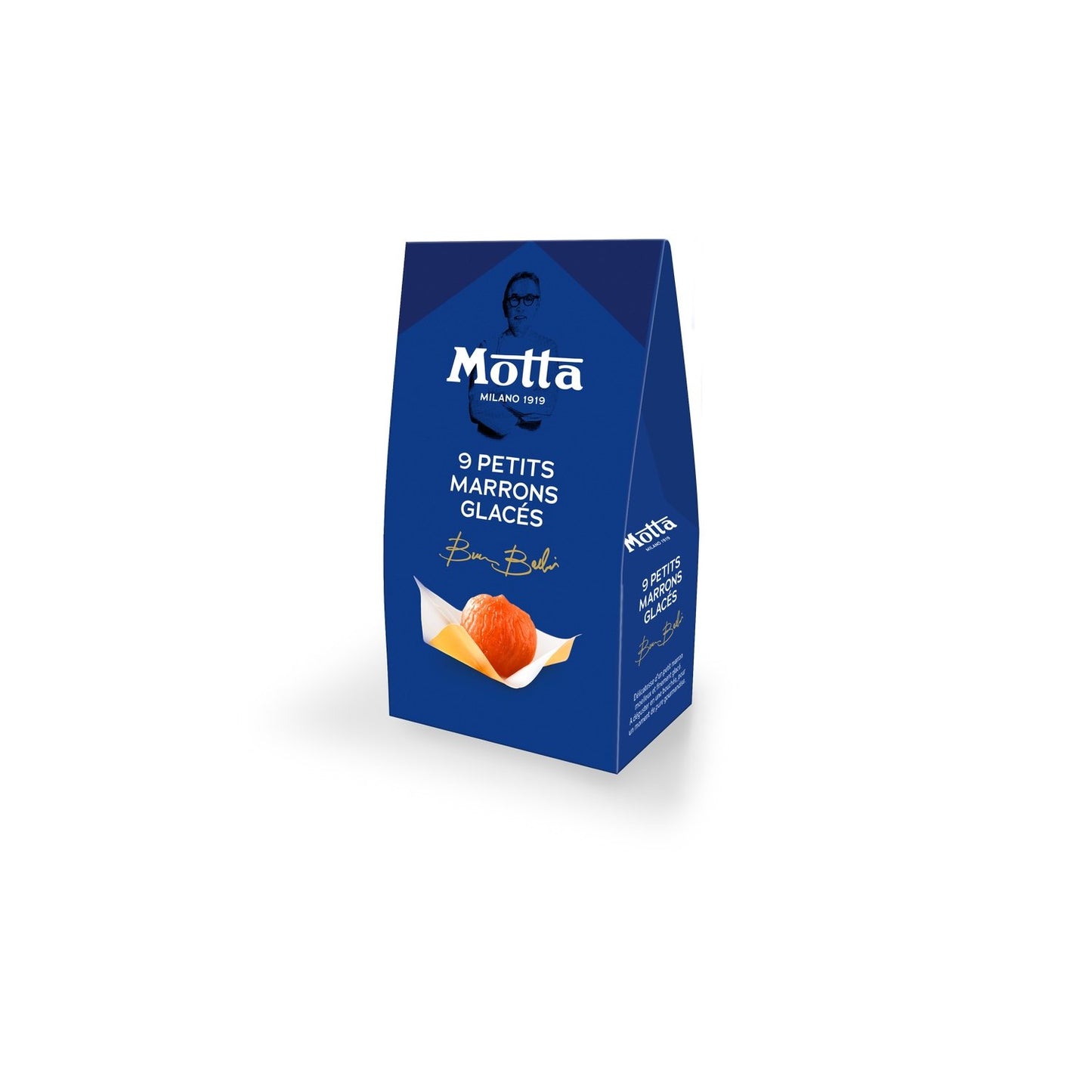 Marrons Glacés Petits MOTTA - Gamme de Noël 2025 la boite de 117g
