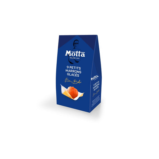 Marrons Glacés Petits MOTTA - Gamme de Noël 2025 la boite de 117g