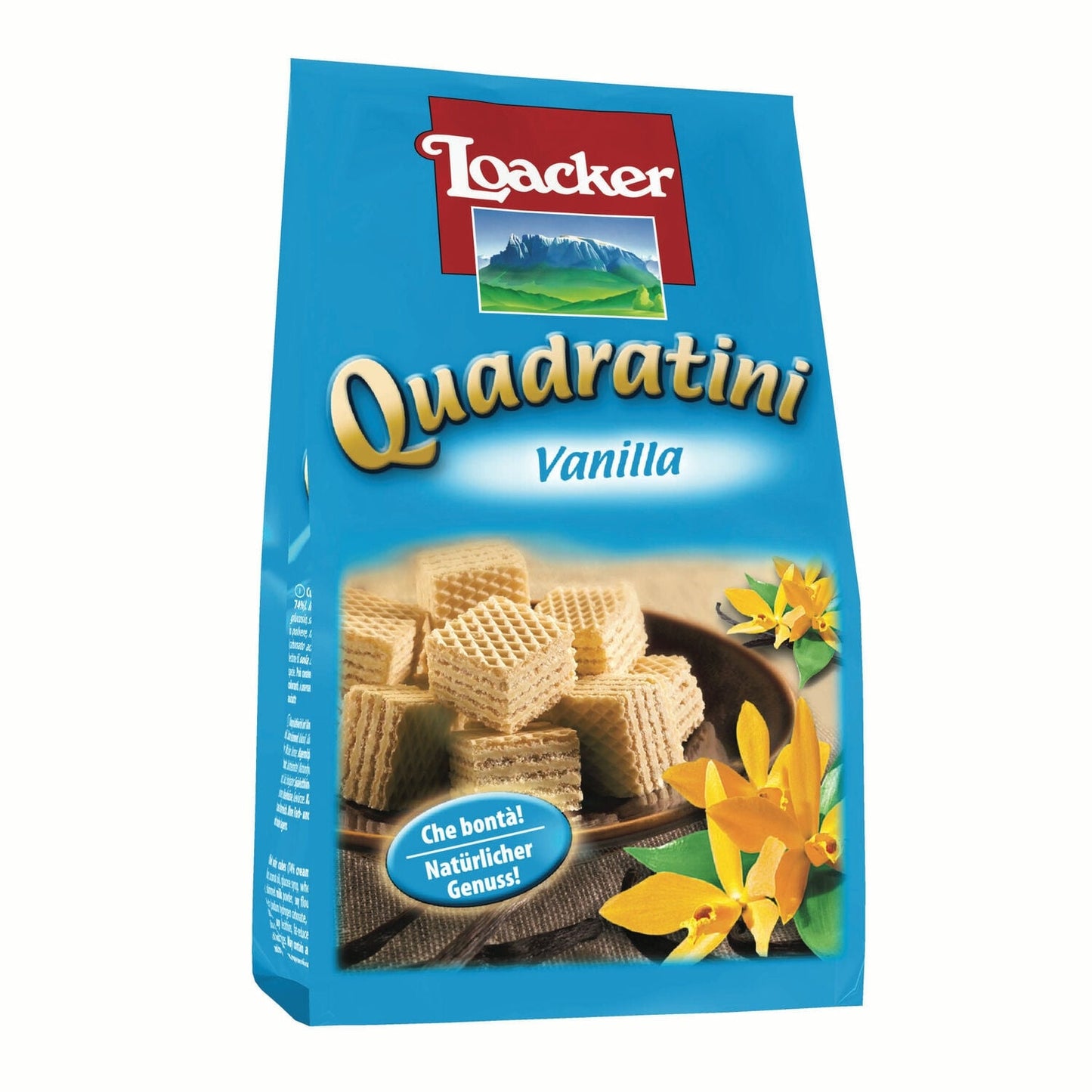 Biscuits quadratini vanille LOACKER 